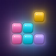 Neon Stack: Block Puzzle icon